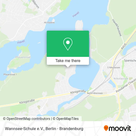 Карта Wannsee-Schule e.V.