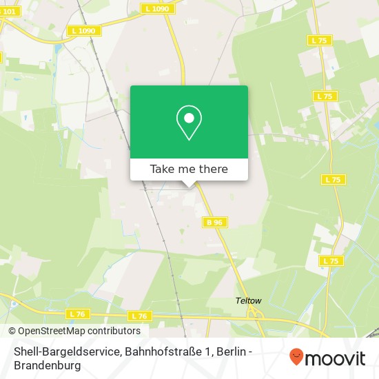 Shell-Bargeldservice, Bahnhofstraße 1 map