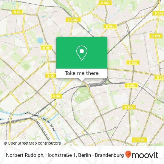 Карта Norbert Rudolph, Hochstraße 1