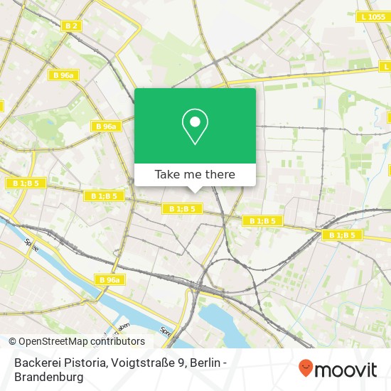 Backerei Pistoria, Voigtstraße 9 map