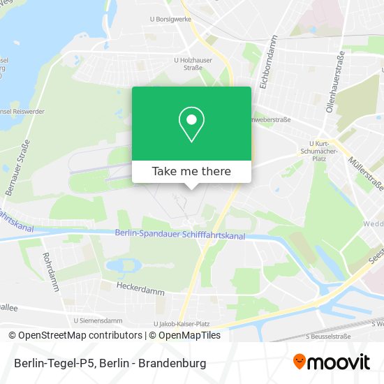Berlin-Tegel-P5 map
