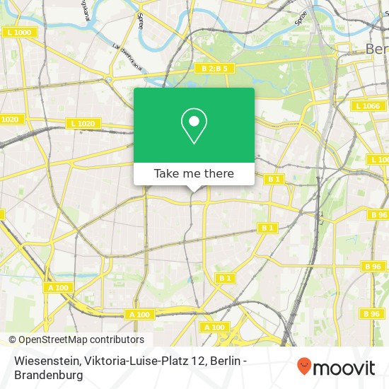 Карта Wiesenstein, Viktoria-Luise-Platz 12