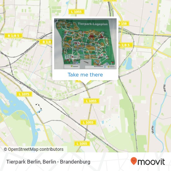 Tierpark Berlin, Am Tierpark map