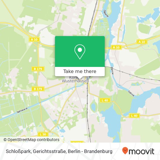 Schloßpark, Gerichtsstraße map