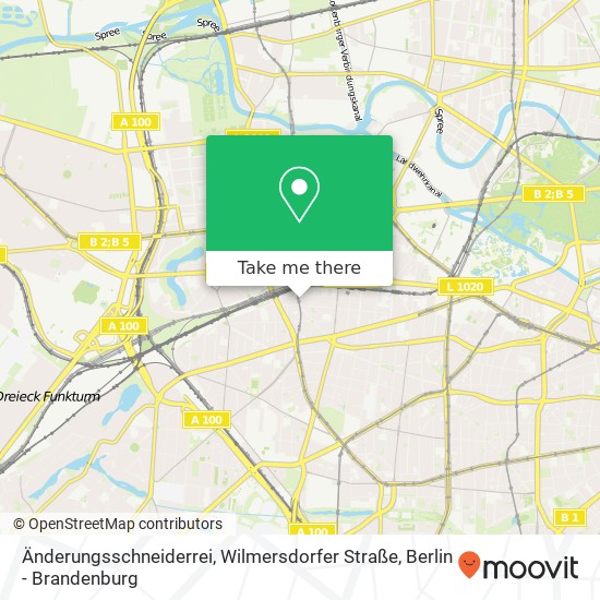 Änderungsschneiderrei, Wilmersdorfer Straße map