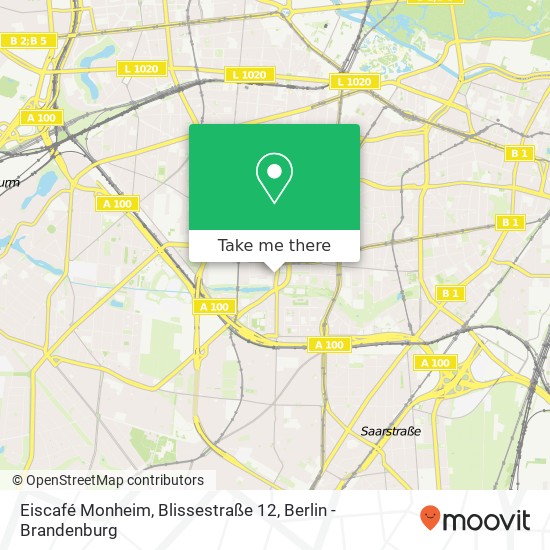 Eiscafé Monheim, Blissestraße 12 map