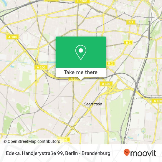 Edeka, Handjerystraße 99 map