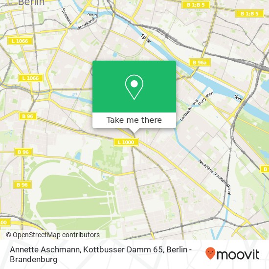 Annette Aschmann, Kottbusser Damm 65 map