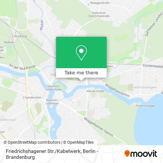 Friedrichshagener Str. / Kabelwerk map