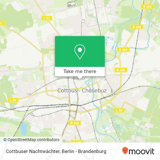 Cottbuser Nachtwächter map