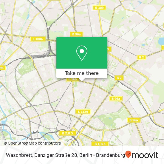 Waschbrett, Danziger Straße 28 map