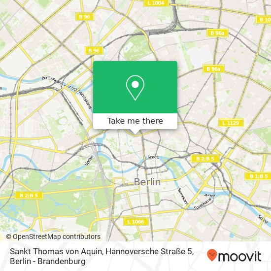 Sankt Thomas von Aquin, Hannoversche Straße 5 map