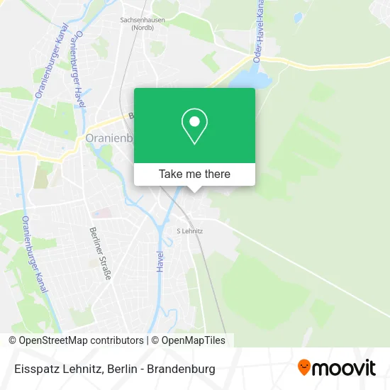 Eisspatz Lehnitz map