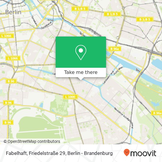 Fabelhaft, Friedelstraße 29 map