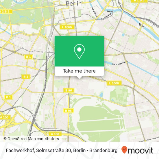 Карта Fachwerkhof, Solmsstraße 30