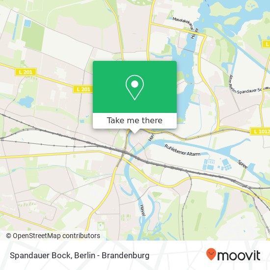 Spandauer Bock map