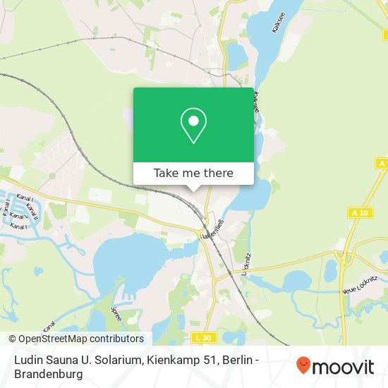 Ludin Sauna U. Solarium, Kienkamp 51 map