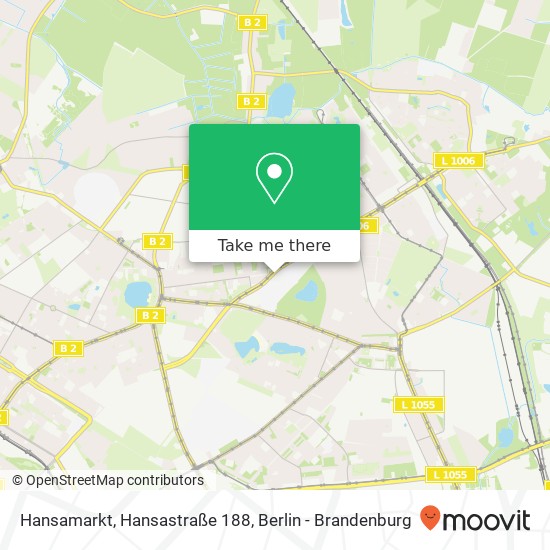 Hansamarkt, Hansastraße 188 map