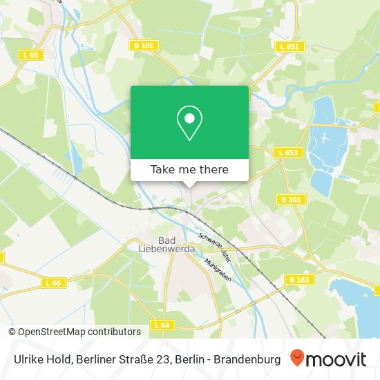 Карта Ulrike Hold, Berliner Straße 23