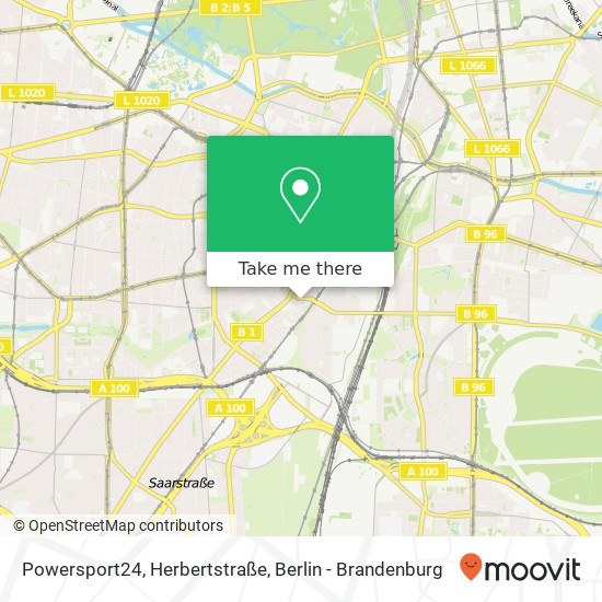 Powersport24, Herbertstraße map