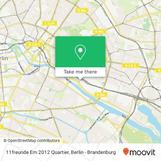 11freunde Em 2012 Quartier map