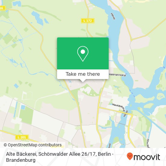 Alte Bäckerei, Schönwalder Allee 26 / 17 map