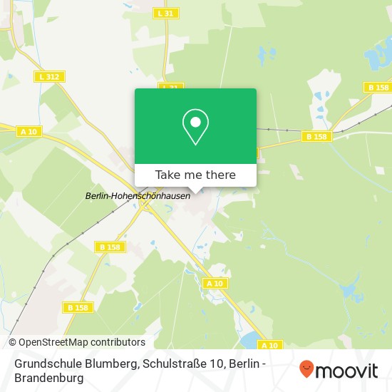 Grundschule Blumberg, Schulstraße 10 map