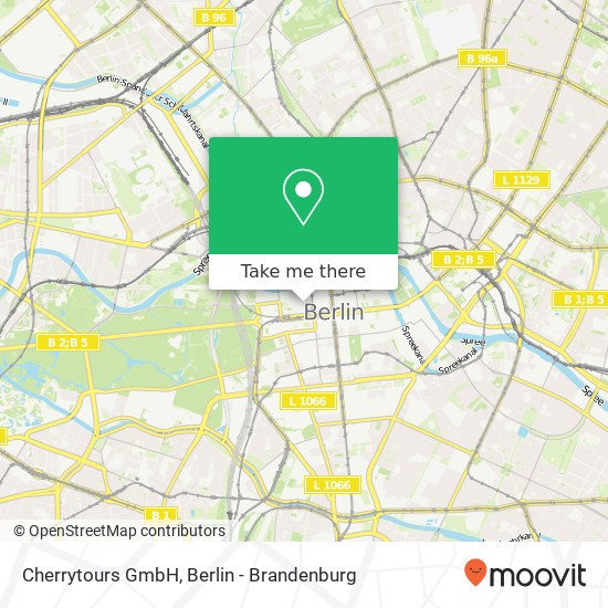 Карта Cherrytours GmbH