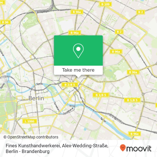 Fines Kunsthandwerkerei, Alex-Wedding-Straße map