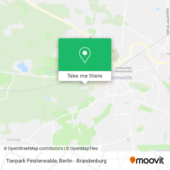 Tierpark Finsterwalde map