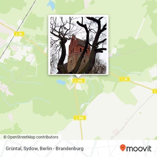 Карта Grüntal, Sydow