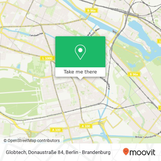 Globtech, Donaustraße 84 map