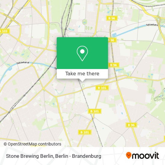 Карта Stone Brewing Berlin