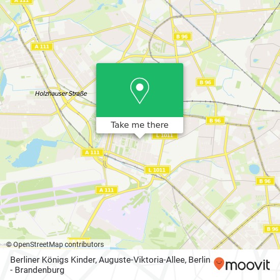Berliner Königs Kinder, Auguste-Viktoria-Allee map