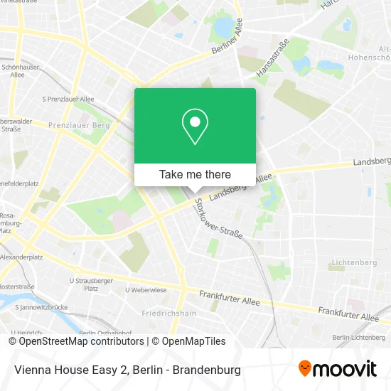 Карта Vienna House Easy 2