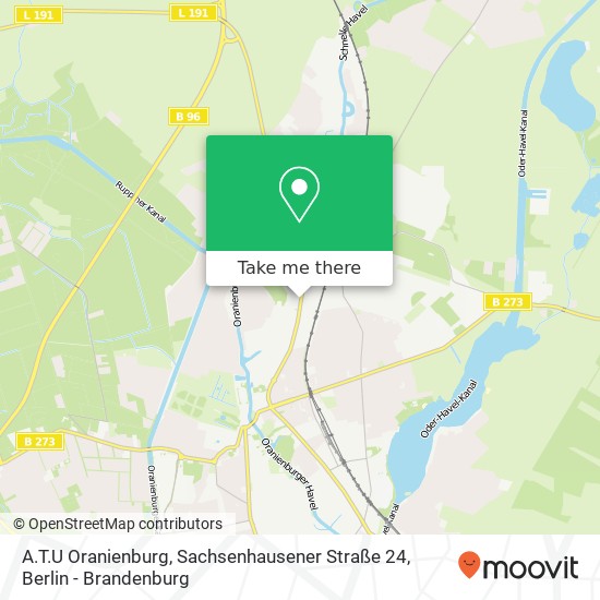 A.T.U Oranienburg, Sachsenhausener Straße 24 map