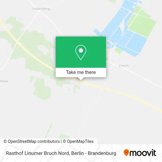 Rasthof Linumer Bruch Nord map
