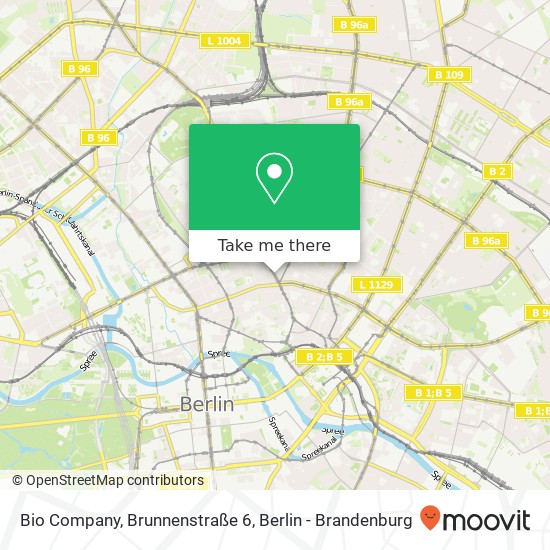 Bio Company, Brunnenstraße 6 map