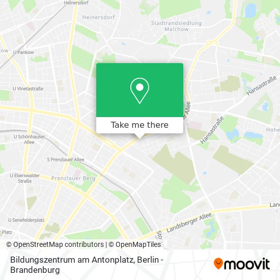 Bildungszentrum am Antonplatz map