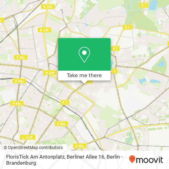 FlorisTick Am Antonplatz, Berliner Allee 16 map