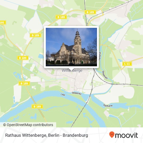 Карта Rathaus Wittenberge