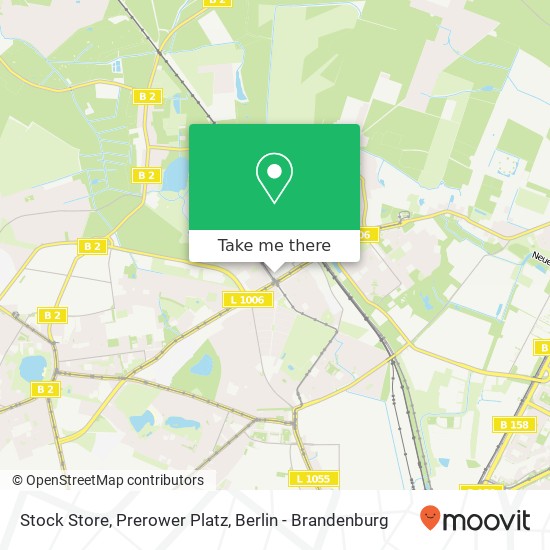 Stock Store, Prerower Platz map