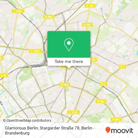 Glamorous Berlin, Stargarder Straße 78 map