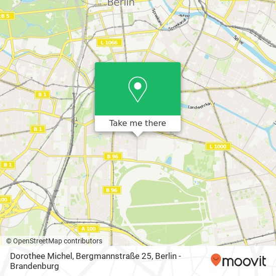 Карта Dorothee Michel, Bergmannstraße 25