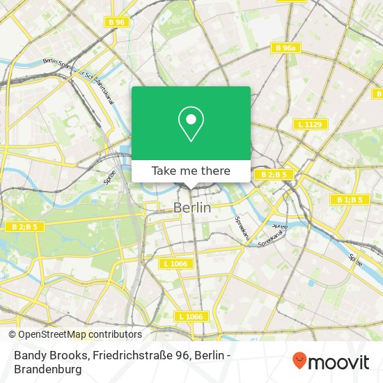 Bandy Brooks, Friedrichstraße 96 map
