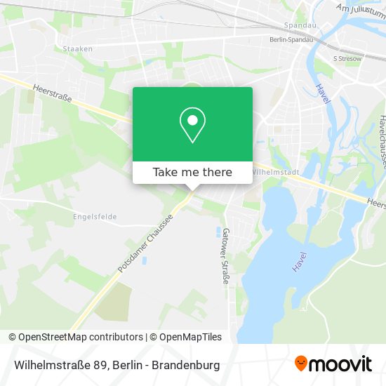 Карта Wilhelmstraße 89