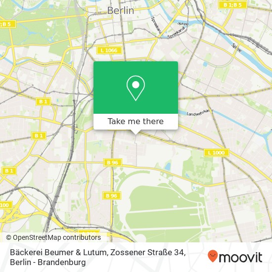 Bäckerei Beumer & Lutum, Zossener Straße 34 map