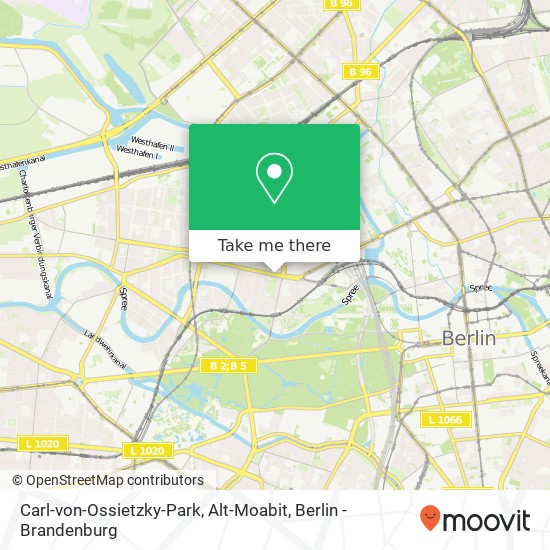 Carl-von-Ossietzky-Park, Alt-Moabit map