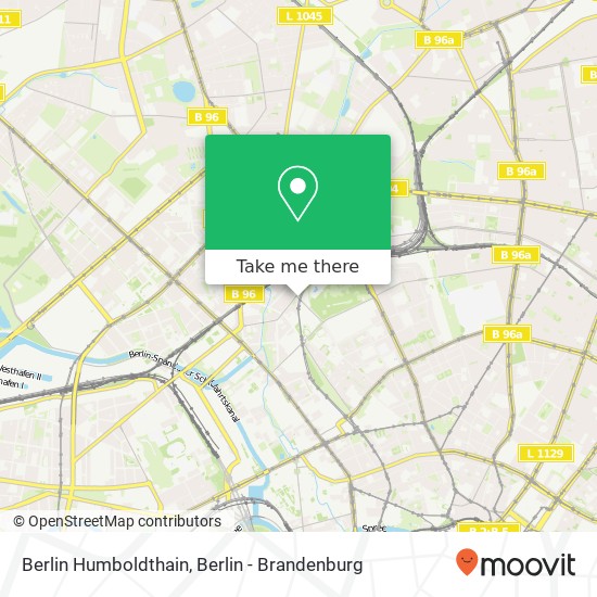 Berlin Humboldthain map