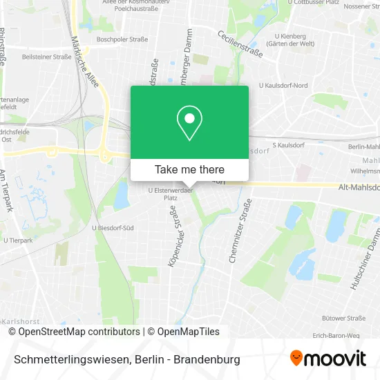 Карта Schmetterlingswiesen